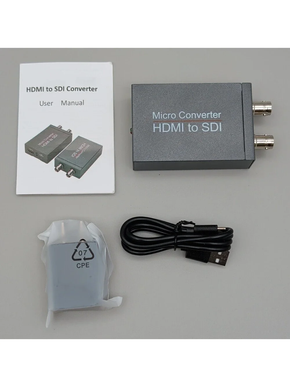 Micro Converter HDMI to SDI Converter NK-M009 Plug & Play Auto Detect USB Power